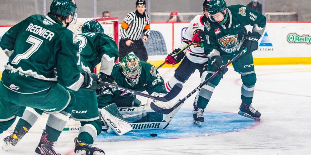 Dustin Wolf and the Everett Silvertips