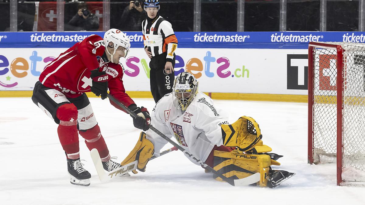 Euro Hockey Tour: Switzerland silent against the Czechs
