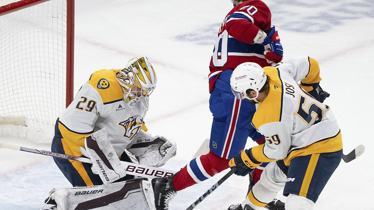 Roman Josi and Nashville sink