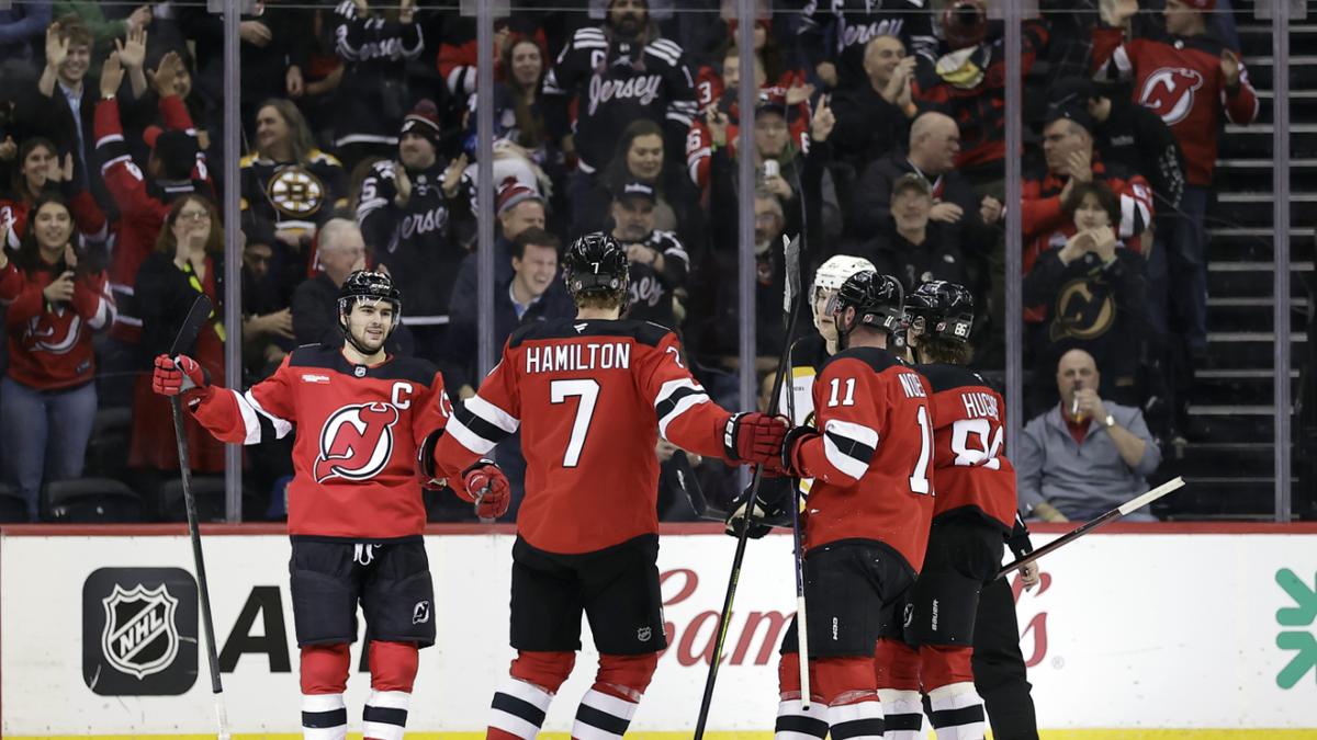 Hischier and the Devils defeat Boston