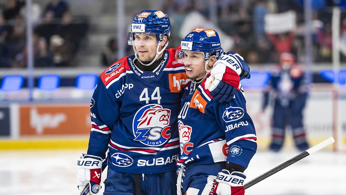 The champion leaves no chance at HC Ajoie