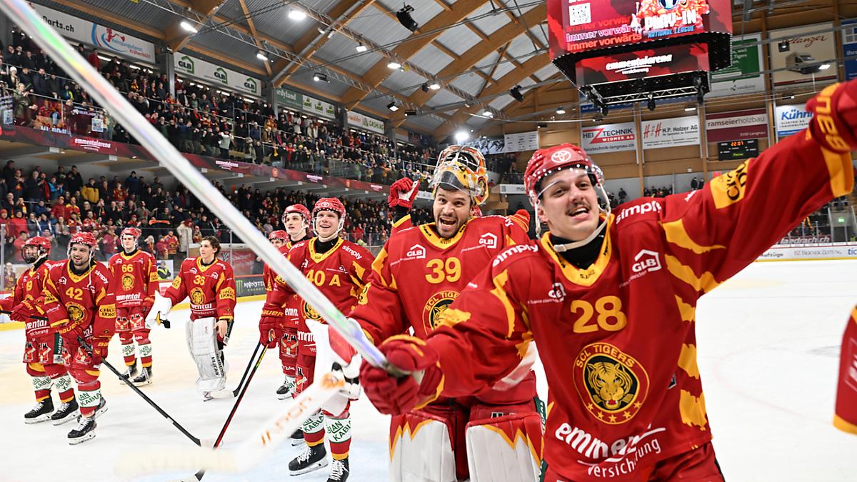 Langnau and Ambri take the advantage