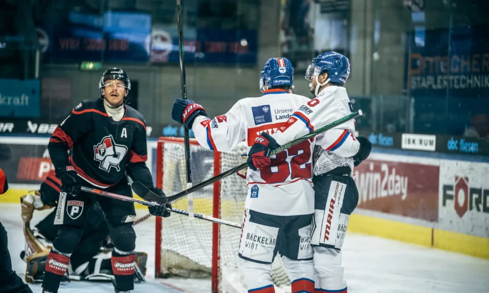ICEHL: HC Innsbruck wins West test against Pioneers Vorarlberg!