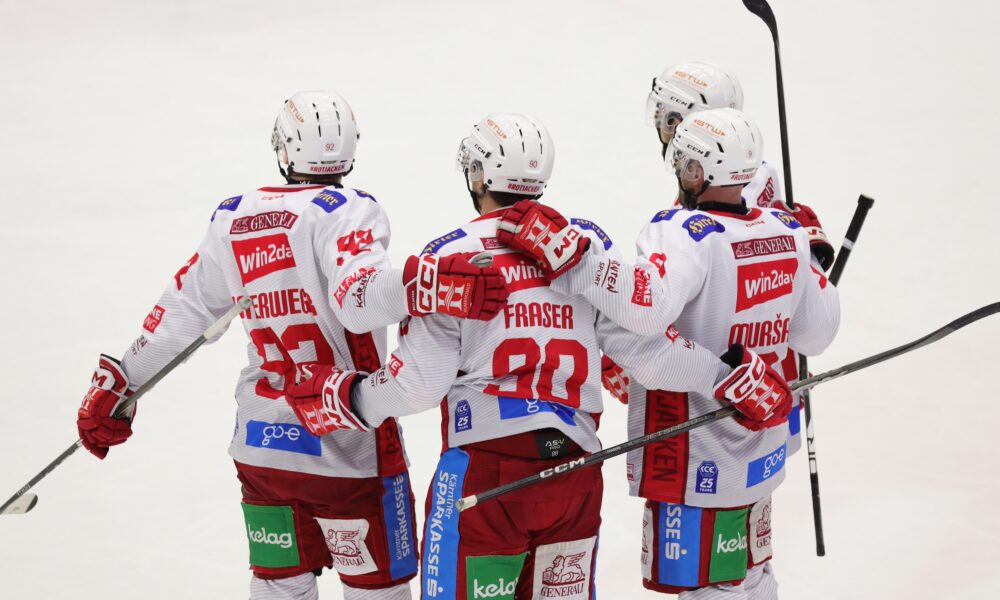 ICEHL: KAC starts with a shutout victory for the test game start!