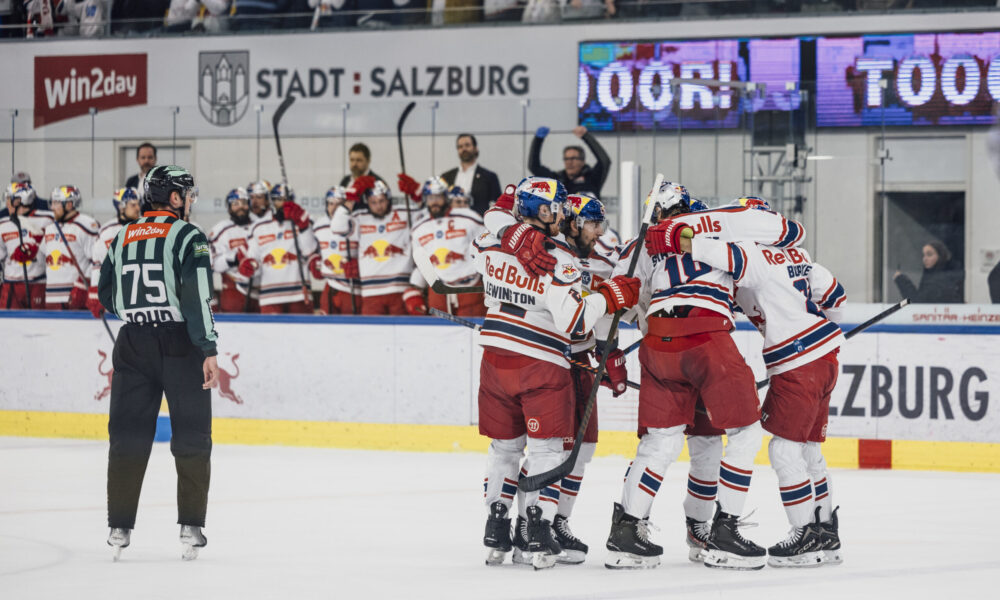 ICEHL: Red Bull Salzburg is briefly subject to Slovakian masters!
