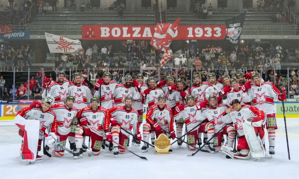 ICEHL: The HC Bolzano wins the South Tyrol Summer Classic again!