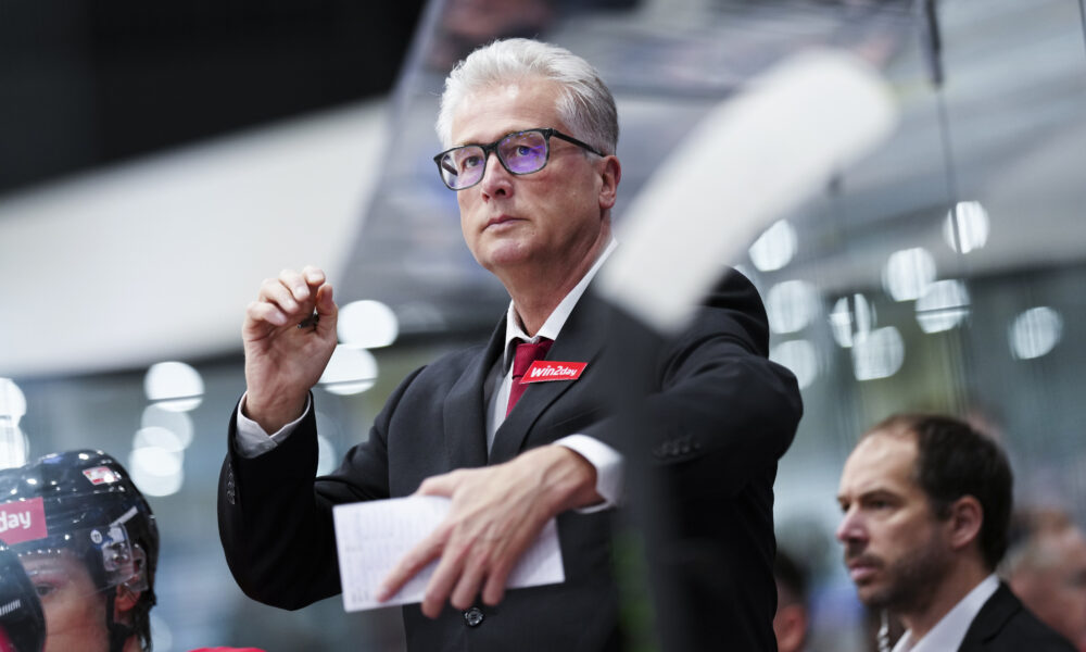 ÖEHV head coach Roger Bader already has the upcoming World Cup firmly in view!