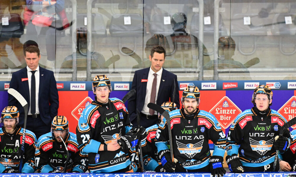 Black Wings Linz coach Lukas after the opening victory: "I would have liked more!"