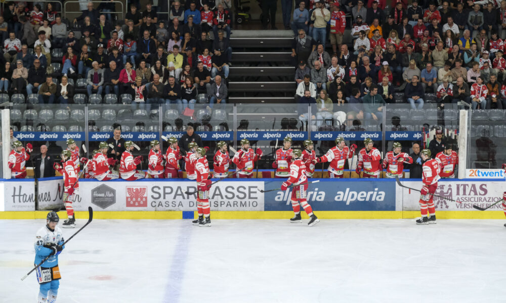 Fourth victory in series: HCB Südtirol cheered over home win against the Black Wings Linz!