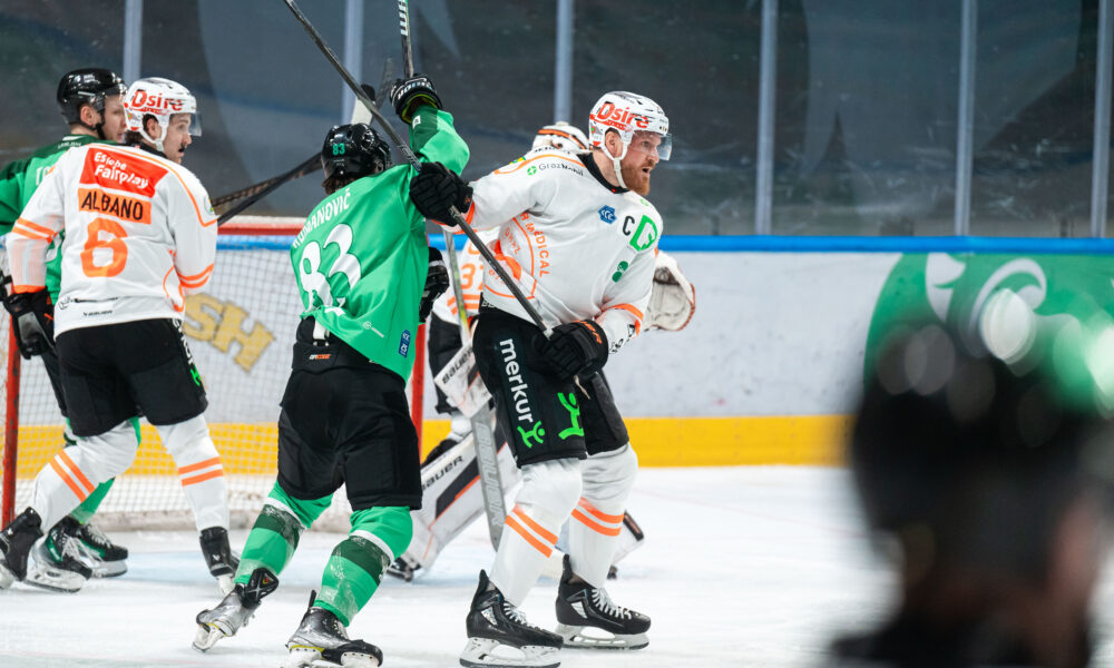 ICEHL: Olimpija Ljubljana also wins in Graz!