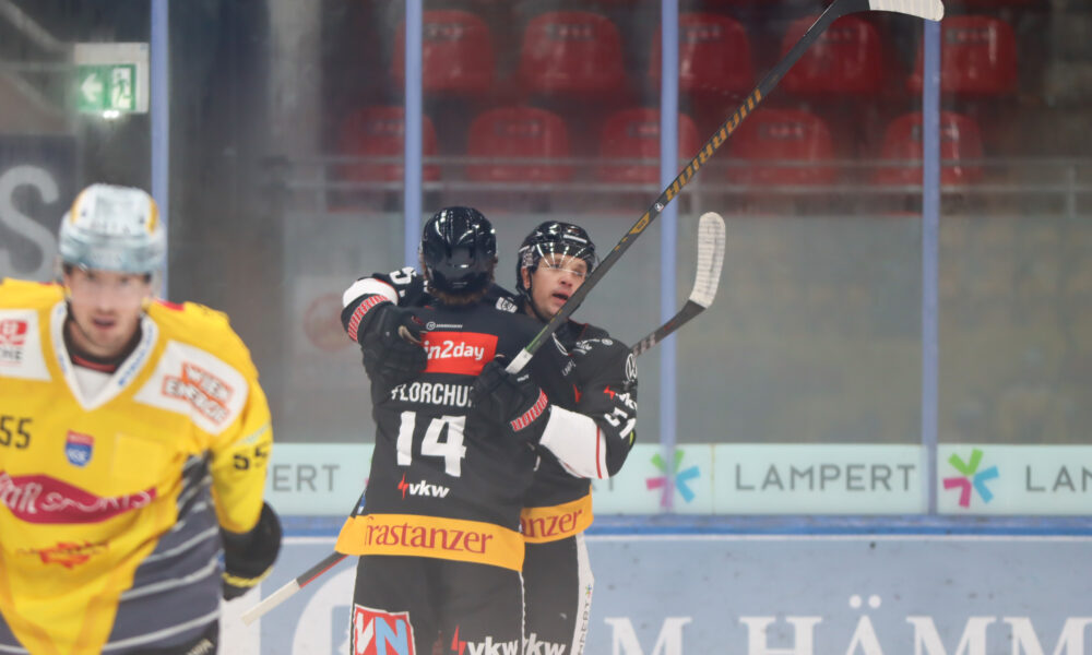 ICEHL: Pioneers Vorarlberg cheer against the Vienna Capitals for the first win of the season!