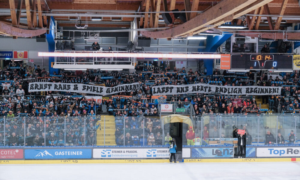 ICEHL: Black Wings Linz got their frustration off their chest!