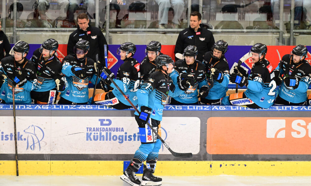 ICEHL: Black Wings Linz's losing streak ends against the champions!