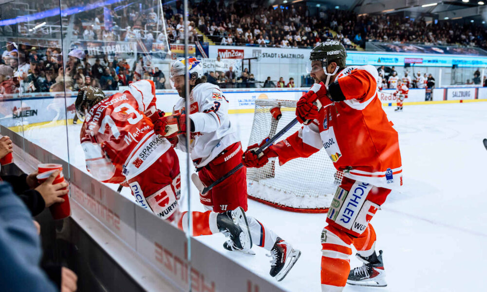 ICEHL: Bozen's winning streak also holds against the EC Red Bull Salzburg!