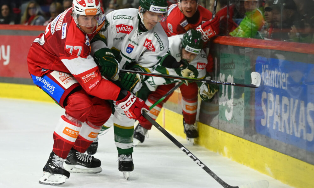ICEHL: KAC celebrates last-minute win against Ferencvaros Budapest!