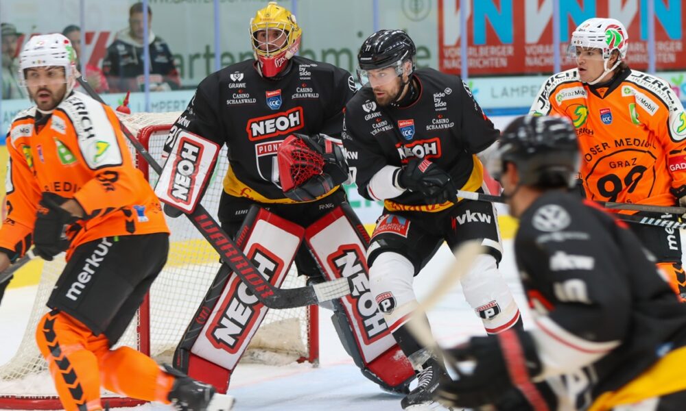ICEHL: Lukas Haudum shoots Graz99ers for overtime victory at the Pioneers Vorarlberg!