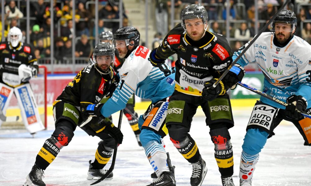 ICEHL: Pustertal striker Henry Bowlby shoots down the Black Wings Linz!