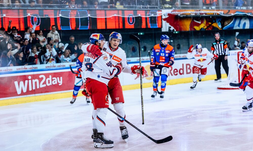 ICEHL: Salzburg celebrates three points against HC Innsbruck!