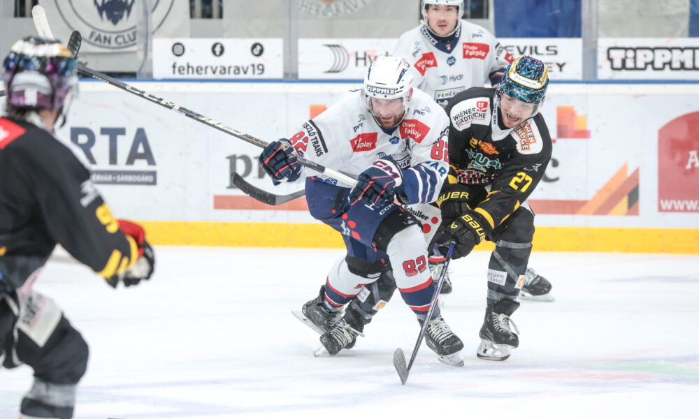 Vienna Capitals defender Simon Bourque: “Away games in Székesfehérvár are always difficult!”