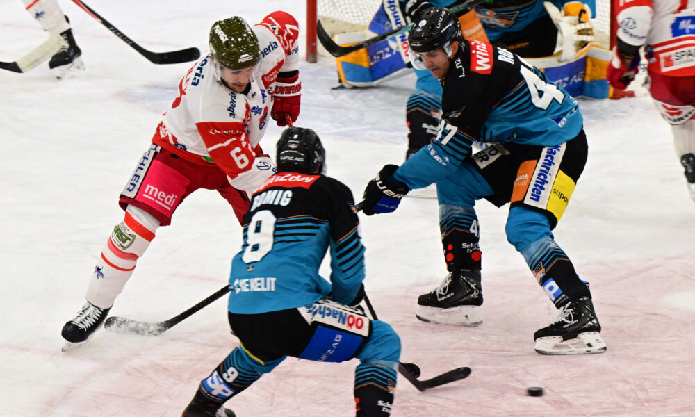 Black Wings Linz struggled with the referee's performance!