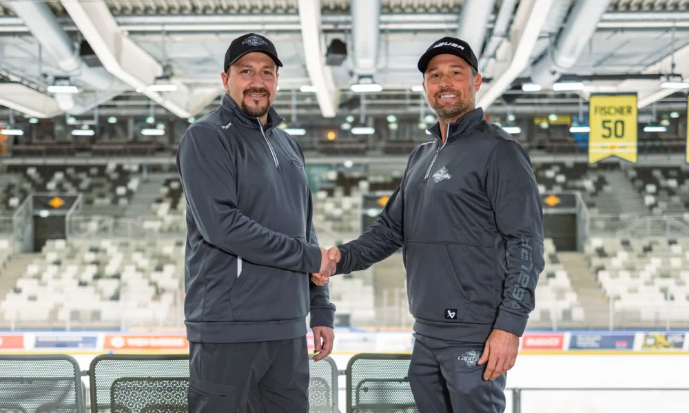 Chris Harand is back at the Vienna Capitals!