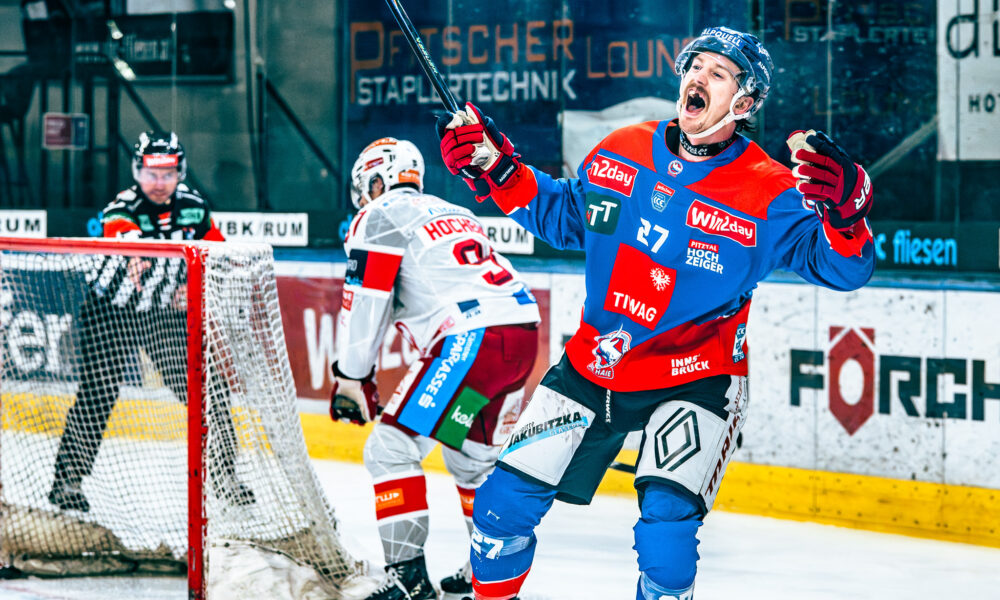 Goal festival: Innsbruck against the KAC in a goal mood!
