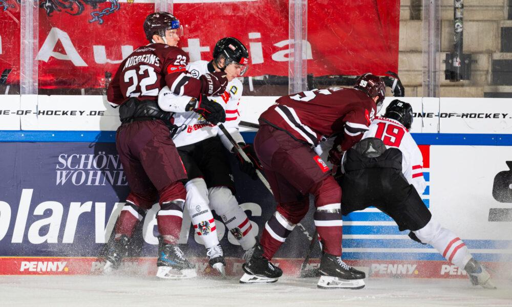 ÖEHV: Austria narrowly loses to Latvia after catching up!