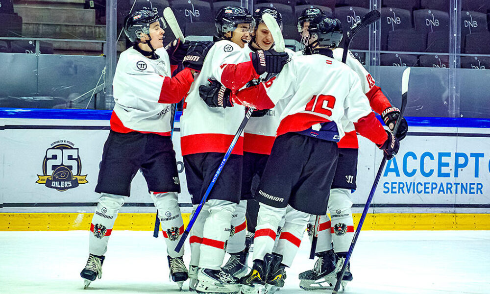 ÖEHV: U20 national team celebrates sensational 7:2 victory over Denmark!