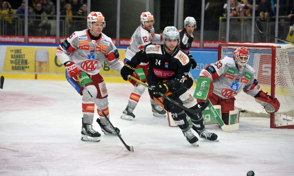 KAC extends its winning streak at the Vienna Capitals!
