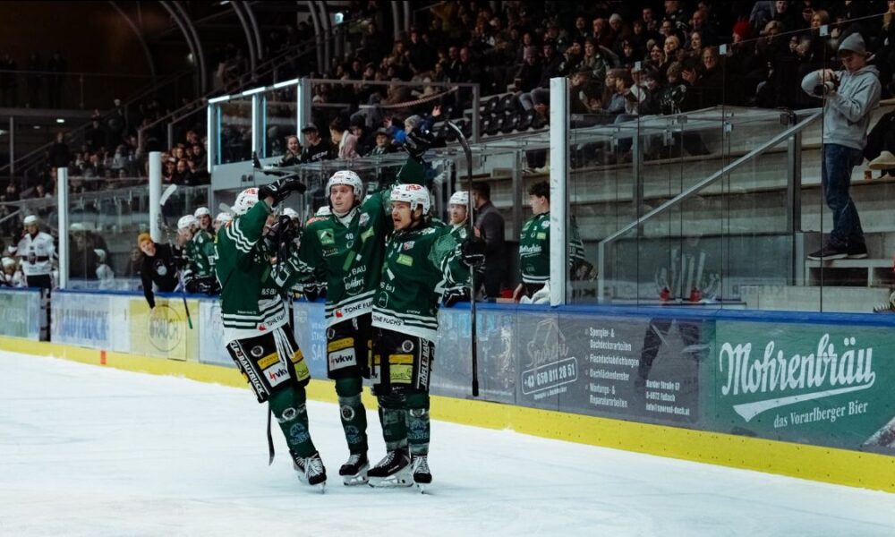 AlpsHL: Bregenzerwald celebrates an important home win over the Unterland Cavaliers