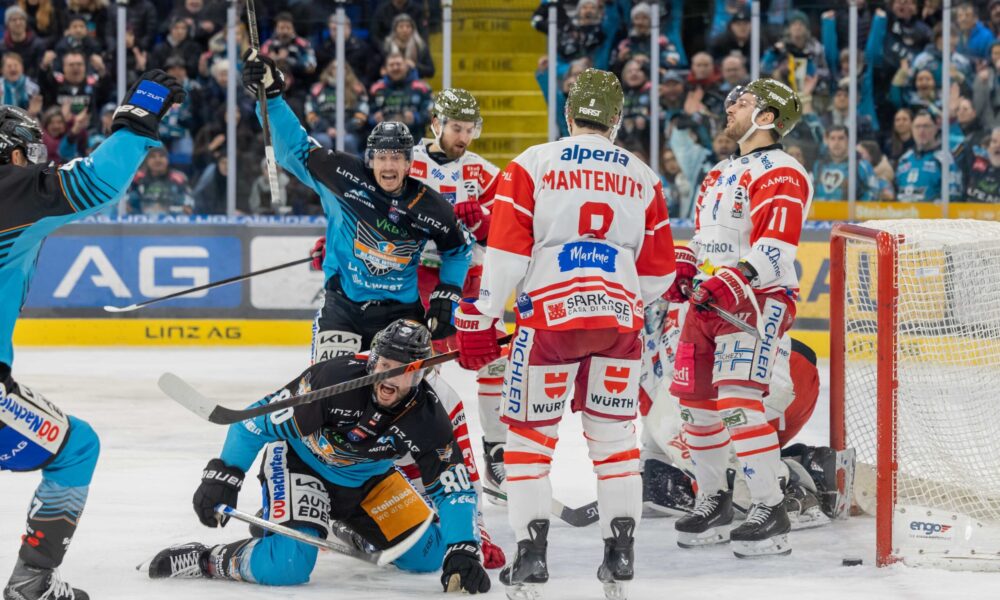 Black Wings Linz climb to 7th place with a sweeping victory over Bozen!