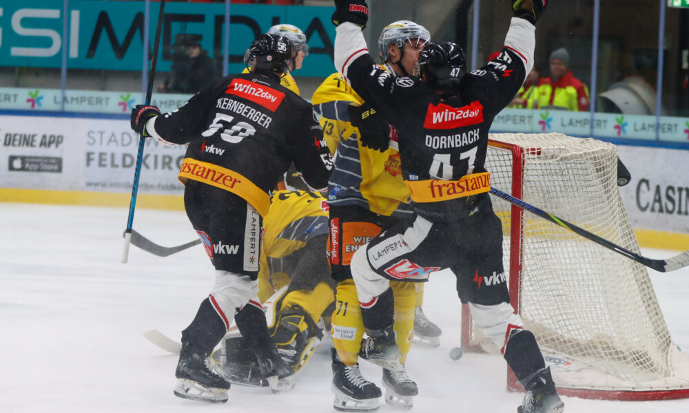 Clear victory: Pioneers Vorarlberg shock the Vienna Capitals!