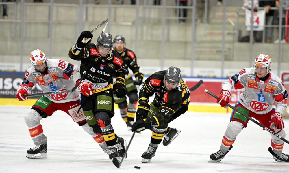 Pustertal celebrates its first win of the season over KAC!