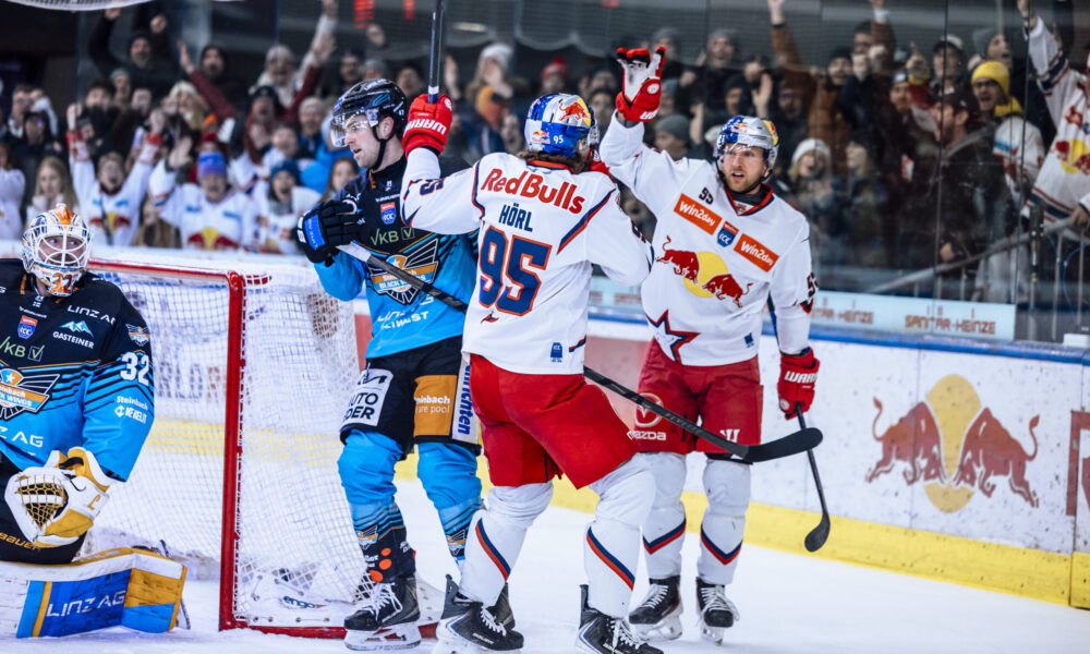 Salzburg starts the new year with an easy win against Black Wings Linz!