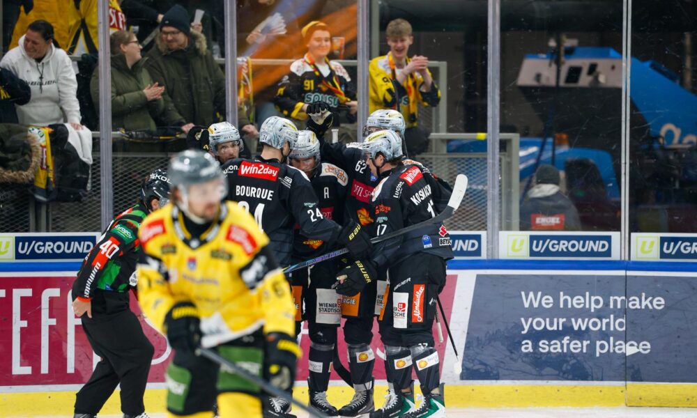 Vienna Capitals end HC Pustertal’s winning streak!