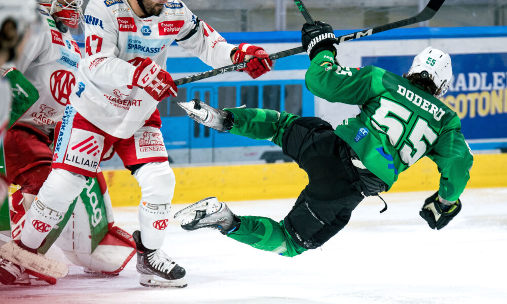 102 penalty minutes! Tough battle in KAC win against Ljubljana