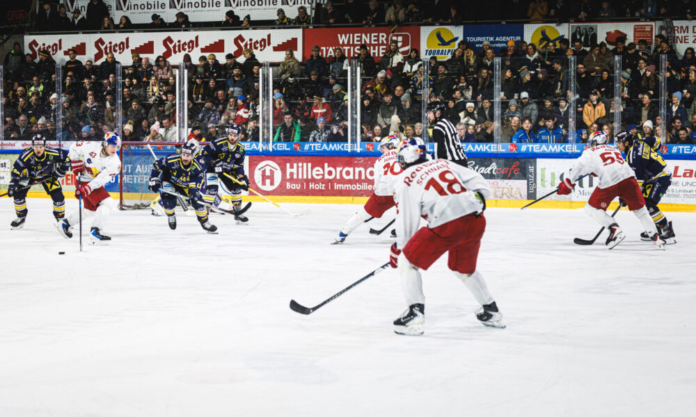 AlpsHL-ÖM: Draw in the first final game between Zell am See and the Red Bull Hockey Juniors!