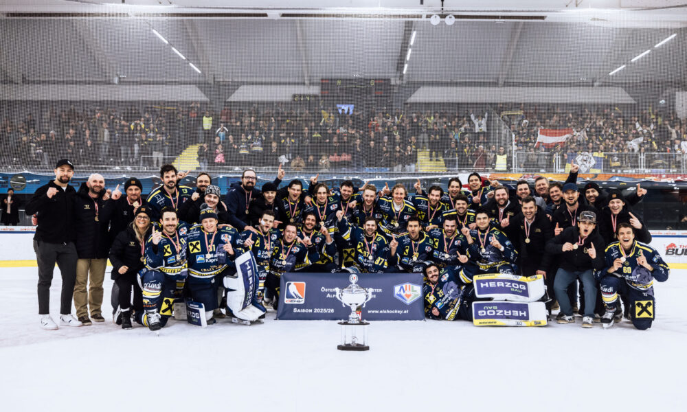 AlpsHL: Zeller Eisbären crowned Austrian champions!