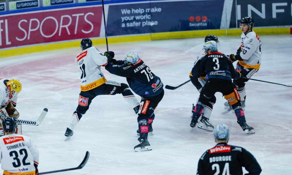 Carter Souch ensures a narrow Caps victory over the Pioneers Vorarlberg!
