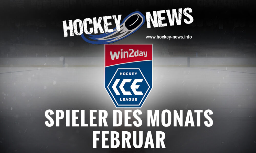 ICEHL: Voted “Hockey News Player of the Month for February”