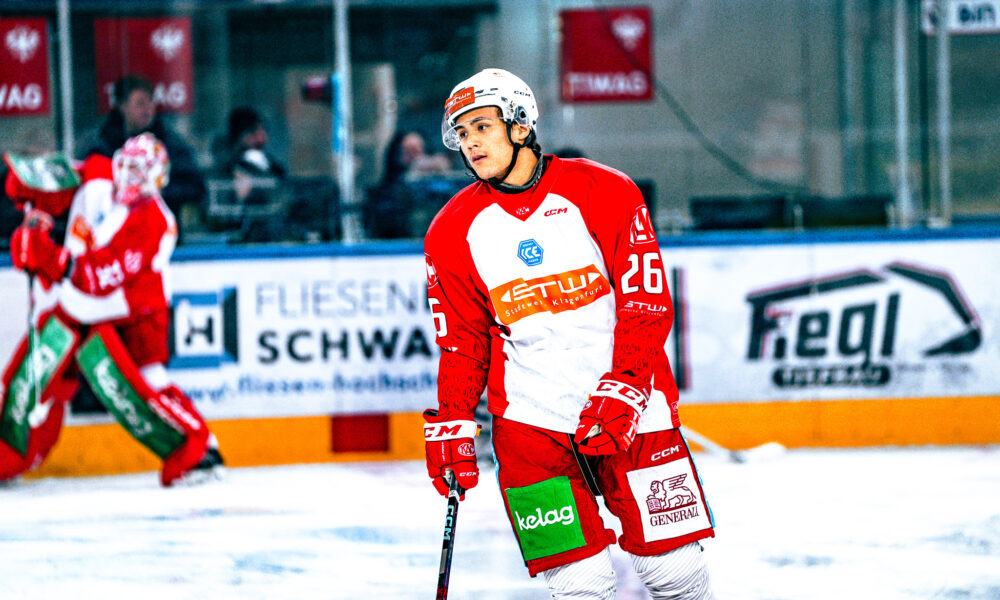 After four years in the ÖEHV youth team: KAC striker is aiming for a change of nation!
