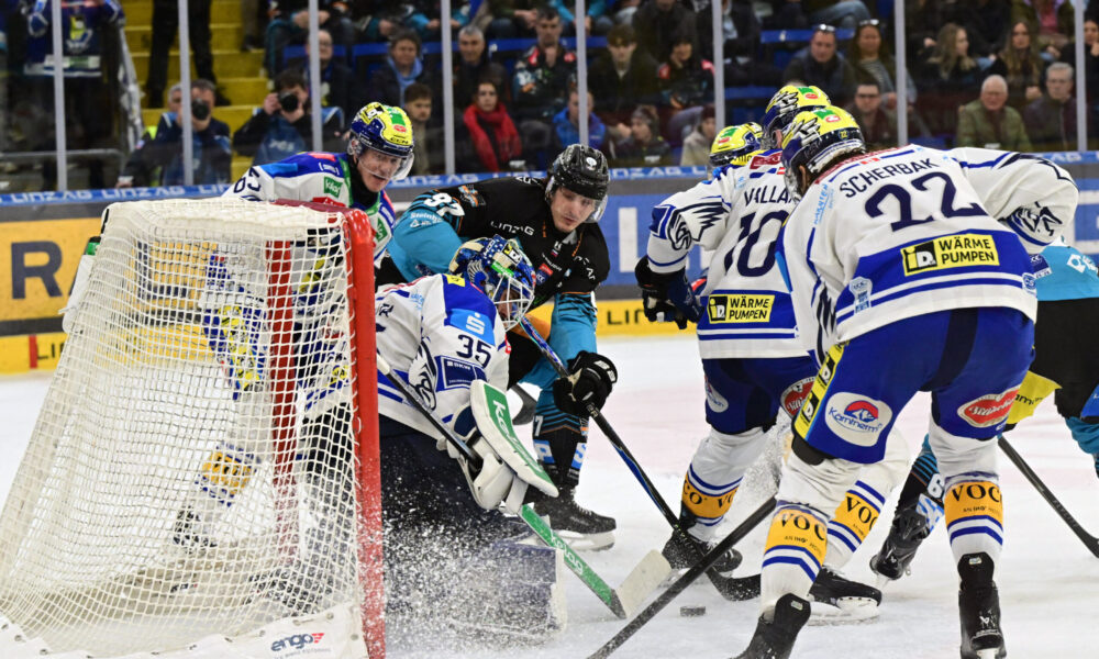 Away win at the Black Wings: VSV gets its quarter-final ticket!