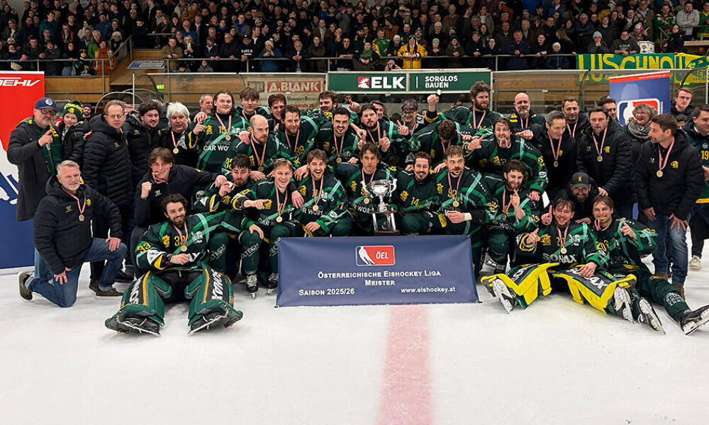 ÖEL: The title goes to EHC Lustenau after a thrilling finale!