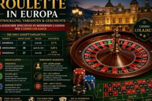 Poker in Europe: Development and popular variants in modern casinos like Casino Lolajack
